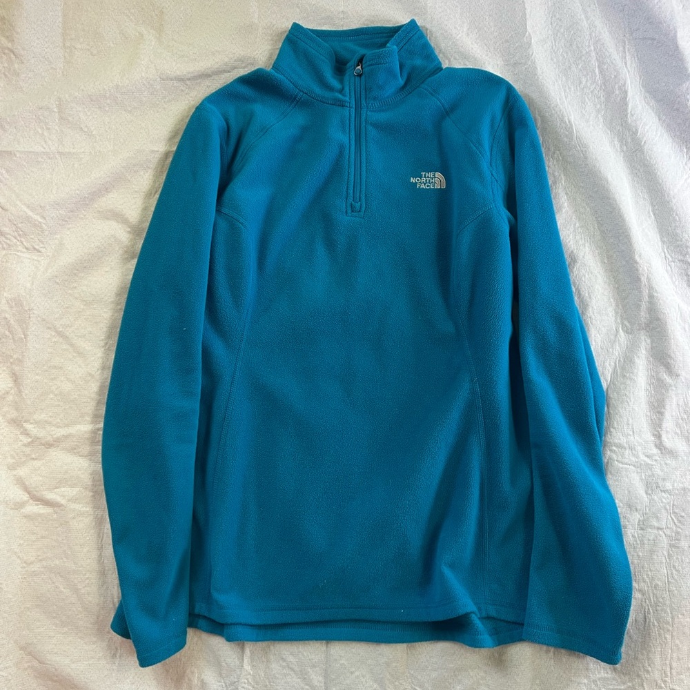 The North Face Teal Fleece Jacket